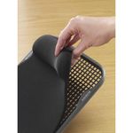 Kensington Height Adjustable Gel Mouse Mat Black 57711