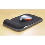 Kensington Height Adjustable Gel Mouse Mat Black 57711