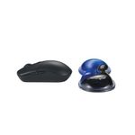 Kensington Slim Duo Gel Mouse/Trackball Wrist Rest Blue K62439WW