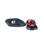 Kensington Slim Duo Gel Mouse/Trackball Wrist Rest Red K62440WW