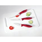 Clauss 3-Piece Paring Vegetable and Utility Kitchen Knife Set CL-80000