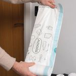 Addis Drawstring Bin Liner 50-60L 15 Liners Per Roll Pack of 3 520094
