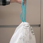 Addis Drawstring Bin Liner 50-60L 15 Liners Per Roll Pack of 3 520094