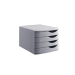 Jalema Desktop 4 Drawer Desktop Set Grey A6862-541 J26863GRY