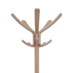 Alba Cafe Coat Stand 550x550x1760mm Light Wood ALB01243