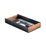 Alba Desktop Tray Black/Walnut ODTRAY W