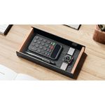 Alba Desktop Tray Black/Walnut ODTRAY W