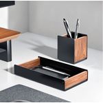 Alba Desktop Tray Black/Walnut ODTRAY W