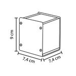 Alba Pen Holder Black/Walnut ODCUP W