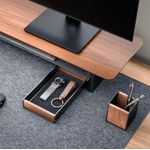 Alba Pen Holder Black/Walnut ODCUP W