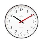 Acctim Riley Office Wall Clock Black 30cm 22573
