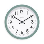 Acctim Elstow Small Office Wall Clock Green 20cm 22845