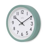 Acctim Elstow Small Office Wall Clock Green 20cm 22845
