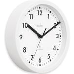 Acctim Nardo Radio Controlled Wall Clock 200mm White 74662