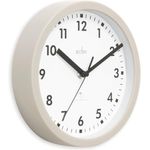 Acctim Nardo Radio Controlled Wall Clock 200mm Grey 74667