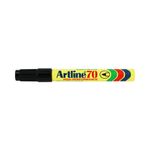 Artline 70 Bullet Tip Permanent Marker Black (Pack of 12) A701