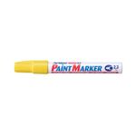 Artline 400 Bullet Tip Paint Marker Medium Yellow (Pack of 12) A4006