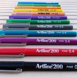 Artline 200 Fineliner Pen Fine Black (Pack of 12) A2001