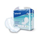 Attends Contours Sanitary Pads Size 10 Regular (Pack of 21) 205532