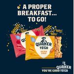 Quaker Porridge To Golden Syrup Breakfast 2x6 Bars (Pack of 12) 122636