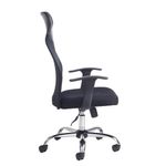 Aurora high back mesh operators chair - black