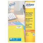 Avery Laser Mini Labels 46mmx11.1mm 84 Per Sheet White (Pack of 8400) L7656-100