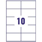 Avery Weatherproof Shipping Label 10 Per Sheet (Pack of 250) L7992-25