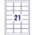Avery Laser Label Heavy Duty 21 Per Sheet White (Pack of 420) L7060-20