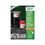 Avery Ultra Heavy Duty Waterproof Labels 209x291mm Pack of 20 B4775-20