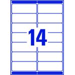 Avery Ultragrip Laser Labels 99.1x38.1mm White (Pack of 560) L7163-40