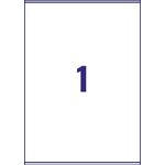 Avery Ultragrip Laser Parcel Labels 199.6 x 289.1mm 1 Per Sheet White (Pack of 500) L7167-500