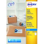 Avery Inkjet Label 199.6x289.1mm 1 Per Sheet Wht (Pack of 100) J8167-100