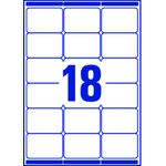 Avery Ultragrip Laser Labels 63.5x46.6mm White (Pack of 4500) L7161-250