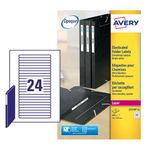 Avery Laser Eurofolio Label 134x11mm White (Pack of 600) L7170-25