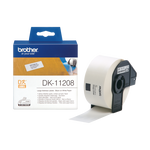 Brother Black on White Paper Large Address Labels (Pack of 400) DK11208