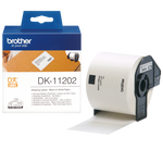 Brother Black on White Paper Shipping Labels (Pack of 300) DK11202