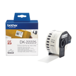 Brother DK22225 Continuous Paper Label W38mm Black on White DK22225