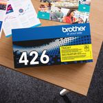 Brother TN-426Y Toner Cartridge High Yield Yellow TN426Y
