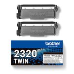 Brother TN-2320TWIN Toner Cartridge HY Black Twinpack TN2320TWIN