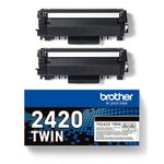 Brother TN-2420TWIN Toner Cartridge HY Black Twinpack TN2420TWIN