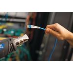 Brother HSe Heat Shrink Tube Tape Cassette 9.0mmx 1.5m Black on White HSe221E