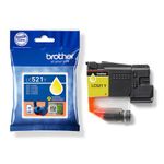 Brother LC-521Y Yellow Ink Cartridge LC521Y