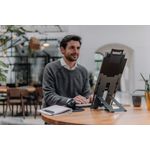 BakkerElkhuizen Ergo-Q Hybrid Pro Tablet/Laptop Stand Dark Grey BNEQHPDG
