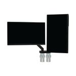 Bakkerelkhuizen BE Flexible Dual Monitor Arm Dark Grey BNEBFDDG