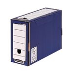 Bankers Box Premium Transfer File Blue/White (Pack of 10) 00059-FF