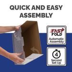 Bankers Box Transfer File 120mm Foolscap Grey (Pack of 10) 01805
