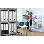 Bankers Box Transfer File 120mm Foolscap Grey (Pack of 10) 01805