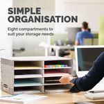 Bankers Box System Desktop Sorter Grey (Pack of 5) 08750