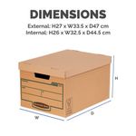 Bankers Box Earth Series Storage Box Large (Pack of 10) 4470701