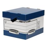 Bankers Box Heavy Duty Ergo Box Blue/White (Pack of 10) 0038801